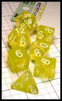 Dice : Dice - Dice Sets - Role 4 Initiative Diffusion Ochre Jelly - Dark Ages